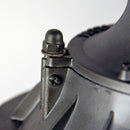 Plafonnier Suspendu Industriel en Métal "Bork" Acier Brulé 4