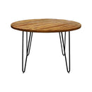 Table ronde standard de salle à manger en bois par Bisous design.