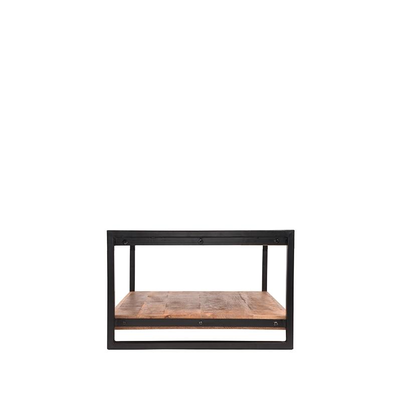 Table basse Bronx - Naturel - Mangohout - 110x70 cm