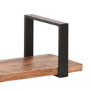 Etagère industrielle "Stan" Bois & Métal Zoom