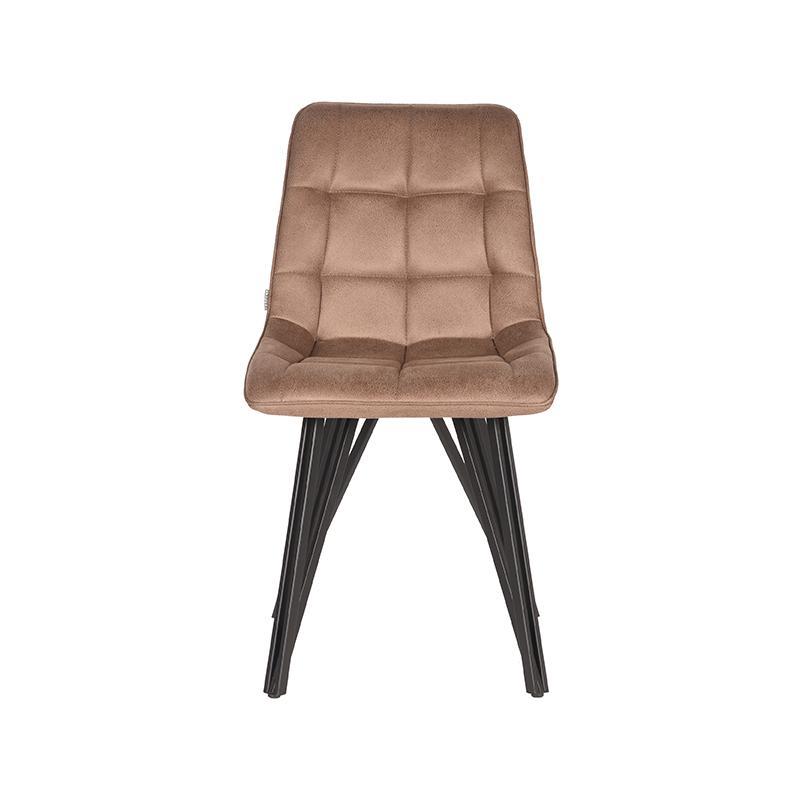 Chaise en tissu marron par BeLoft