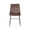 Chaise gris truffe idéale pour un décor industriel, scandinave ou moderne.