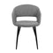 Set de 2 chaises grises d'intérieur par Bisous design.
