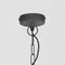 Lampe suspensions en métal "Brix" Gris Zoom Fixation
