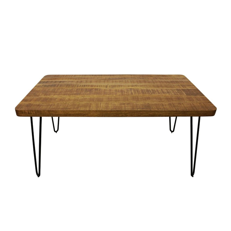Table en bois robuste et originale pour habiller votre coin repas.