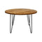 Table ronde standard de salle à manger en bois par Bisous design.