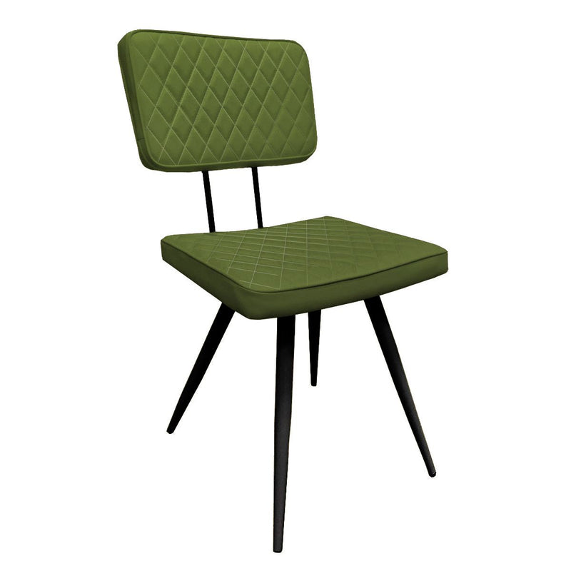 Set de 2 chaises vertes par Bisous design.