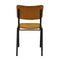 Les chaises Ducobu en velours or ultra doux et moelleux pour votre salle à manger.