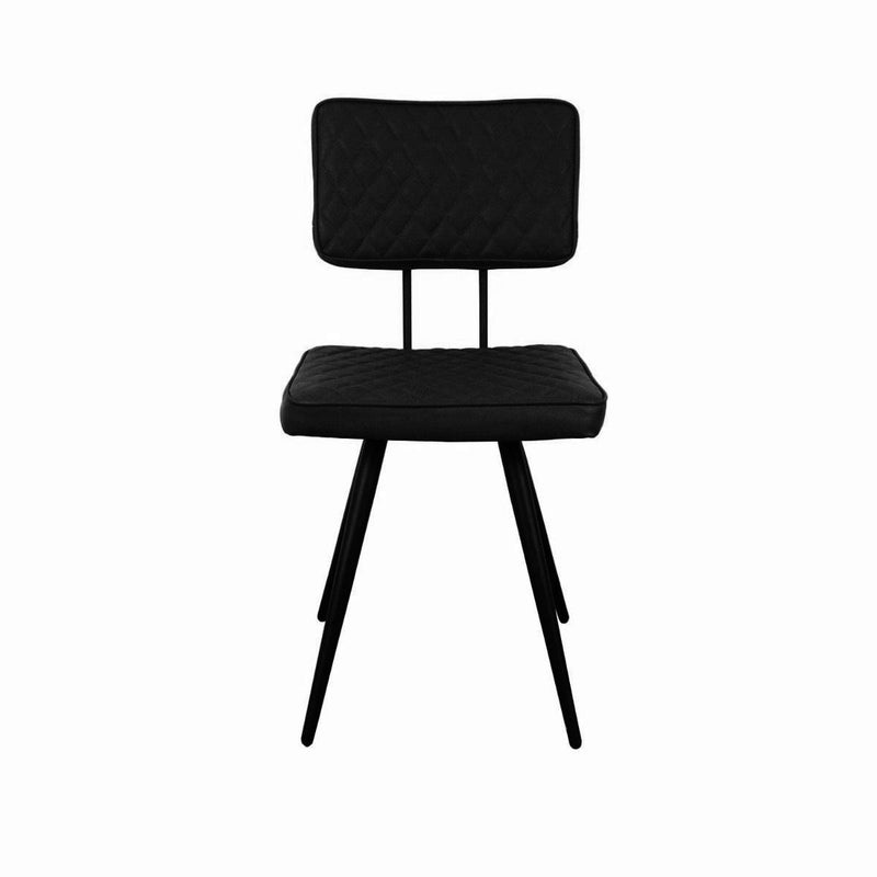 Set de 2 chaises noires par Bisous design.