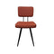 Set de 2 chaises rouges par Bisous design.