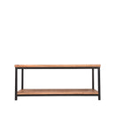 Table basse avec deux étagères en bois par BeLoft.