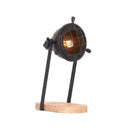 Lampe de Table Industrielle à Poser "Brix" Noir